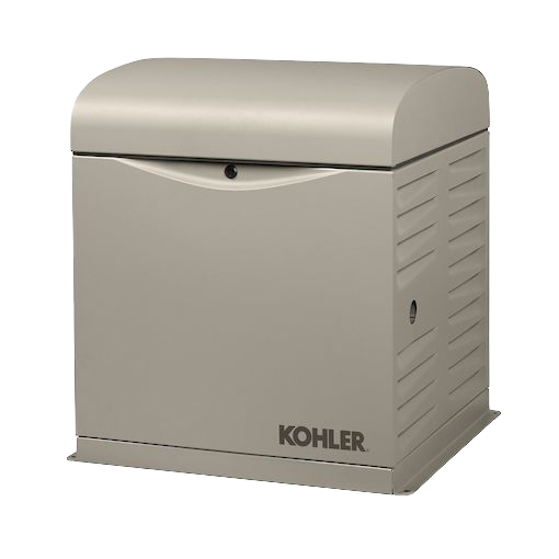 Square Kohler standby generator unit
