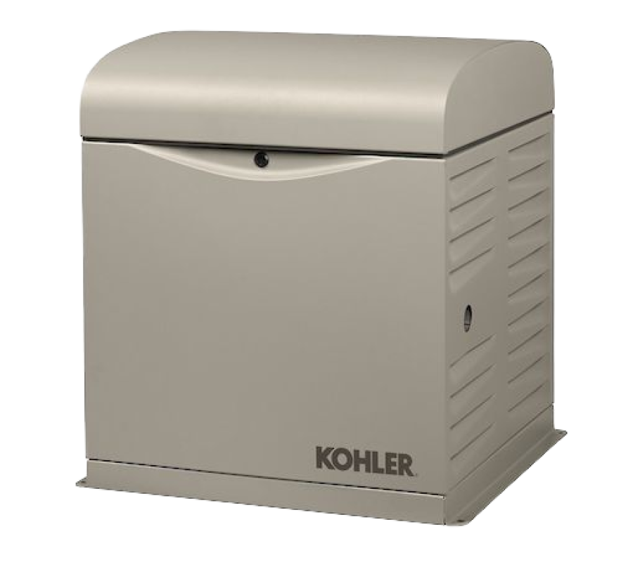 Square Kohler standby generator unit